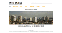 Desktop Screenshot of barriocanillas.org
